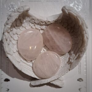 Galet : Quartz rose (qualité extra)