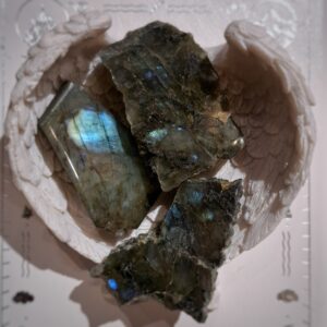 Tranche de Labradorite (brute)