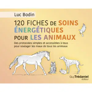 Coffret : 120 fiches de soins énergétiques pour les animaux.
