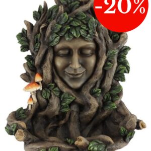 Plaque mangeoire : Déesse Verte - 32,5cm