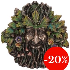 Plaque : Green Man (Ostara/Printemps) - 13,5cm
