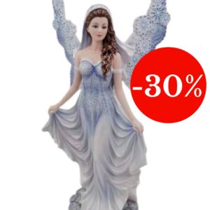 Fée robe bleutée style mariée - 40,5cm