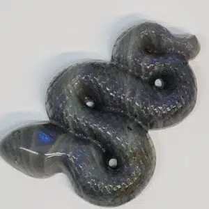 Serpent en Labradorite AA+ - 60 mm