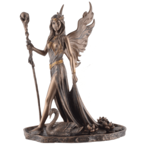 Déesse : Aine, la reine des fées "bronze" - 23cm