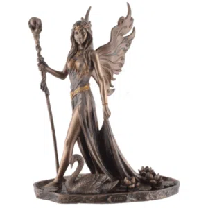 Déesse : Aine, la reine des fées "bronze" - 23cm