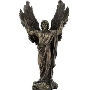 Archange Métatron bras levés "bronze" - 37.5cm