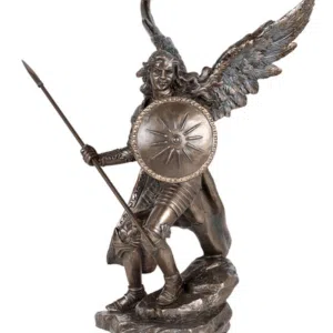 Archange Saint Raphaël "bronze" - 24cm