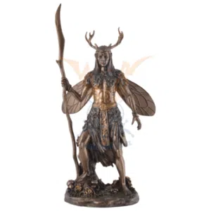 Prêtre elfique avec ailes et bois - 27cm