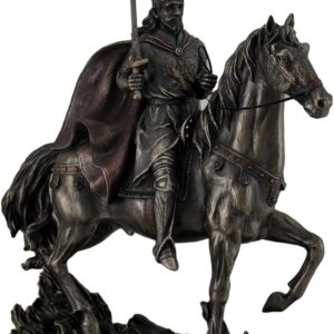 Le Roi Arthur à cheval - 30cm