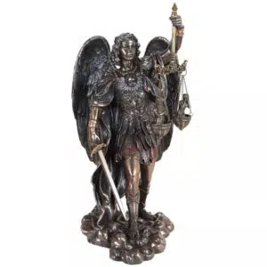 Saint Michel avec balance - 28cm