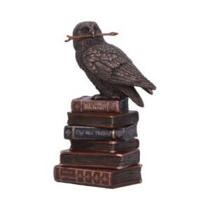 Chouette bronze Spellcraft - 14cm