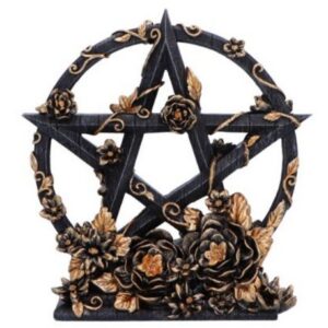 Pentagramme floral - 16,5cm