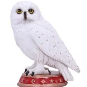 Chouette blanche Hedwige - 10cm