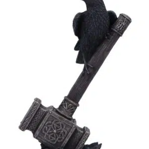 Corbeau sur marteau - 23cm