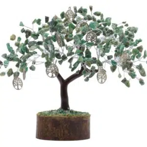 Arbre du Bonheur : Jade vert & Arbre de vie