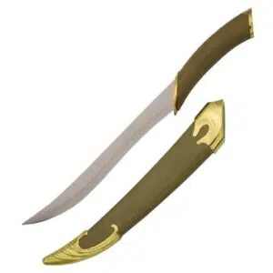 Dague & Fourreau : Legolas (couleur bois) - 28cm