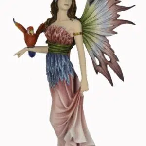 Fée au perroquet - 54cm