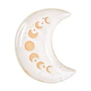 Vide poche : Croissant de lune, céramique (12cm)