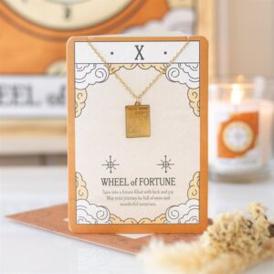 Collier collection tarot : La Roue de Fortune X
