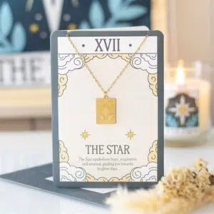 Collier collection tarot : L'Etoile XVII