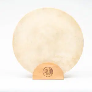 Tambour Chamanique, peau de bison, bois d'érable - Naturellement moi
