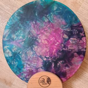 Tambour Chamanique, peau de bison, bois d'érable - Orion