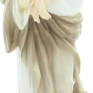 Saint Joseph portant l'enfant (polystone) - 21cm