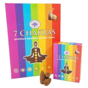 Encens 7 Chakras - Cône Backflow - Green Tree