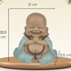 Statue Bouddha rieur - 20cm