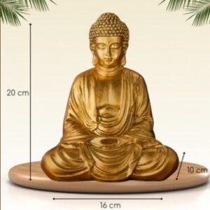Bouddha or - 20cm