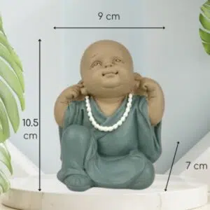 Satue Bonze Rébellion - 10,5cm