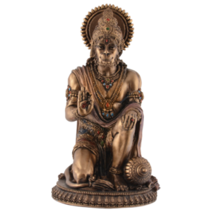 Statue Hanuman, le dieu singe hindou.