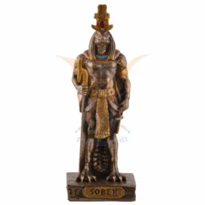 Sobek, dieu égyptien du Nil - 9cm