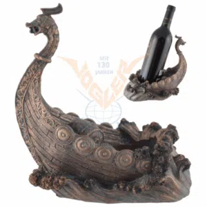 Porte-bouteille : Proue de Drakar - 23cm