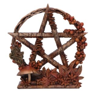 Pentagramme Mabon (Automne) - 16,5cm
