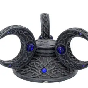 Support boule de cristal : Trois Lune - 10cm