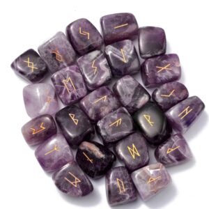 Runes divinatoires en Améthyste