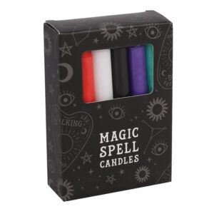 Boîte de 12 petites bougies : Mix couleur