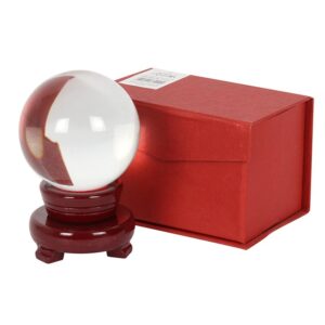 Coffret : Boule de cristal (8 cm) et son support