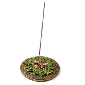 Porte encens : Greenman (l'homme vert)