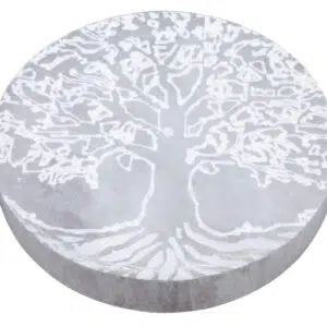 Porte encens Sélénite : Arbre de vie - 10cm