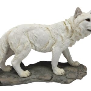Loup blanc (moyen) - 14,8cm
