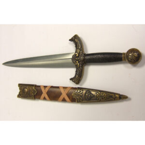 Dague : Arthur (fourreau bois) - 44cm