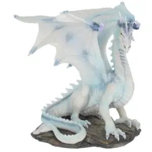 Dragon blanc Grawlbane - 20cm