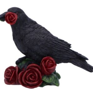 Corbeau et roses - 14cm