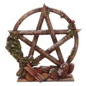 Pentacle Yule (Hiver) - 16,5cm