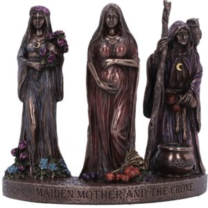Triple déesse : Jeune fille, mère et vieille femme - 11,5cm