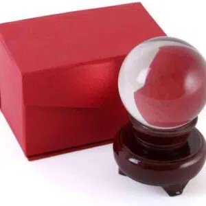 Coffret : Boule de cristal (6cm) et son support