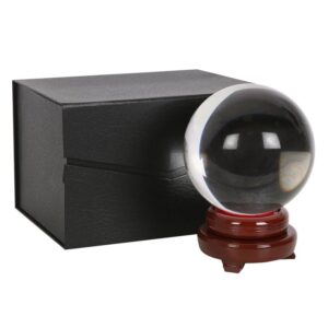 Coffret : Boule de cristal (15cm) et son support