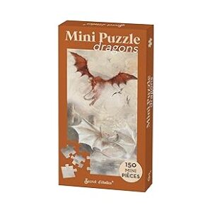 Mini Puzzle 150 pièces : Dragons - Sara Mottet
